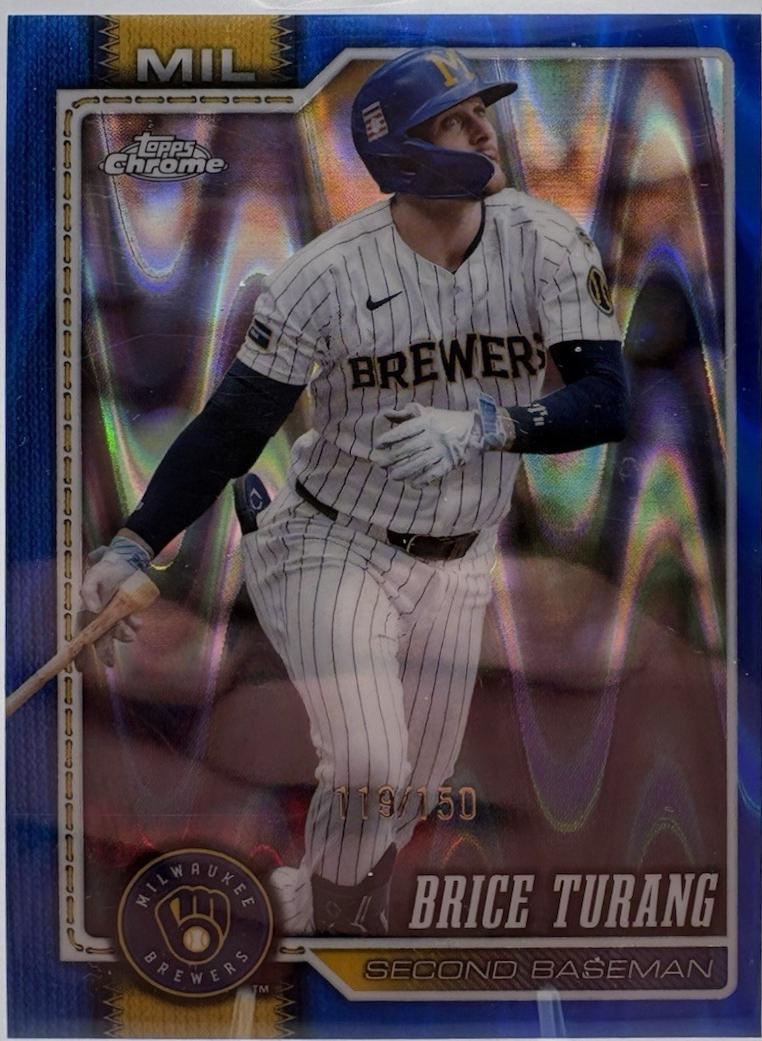 2026 Brice Turang [Blue Wave Refractor] #4