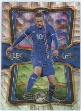 Gylfi Sigurdsson #IC-25 Soccer Cards 2017 Panini Select in the Clutch