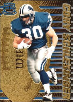 Cory Schlesinger #P-49 Football Cards 1996 Pacific Dynagon