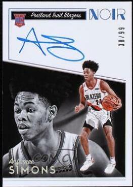 Anfernee Simons [Autograph] #398