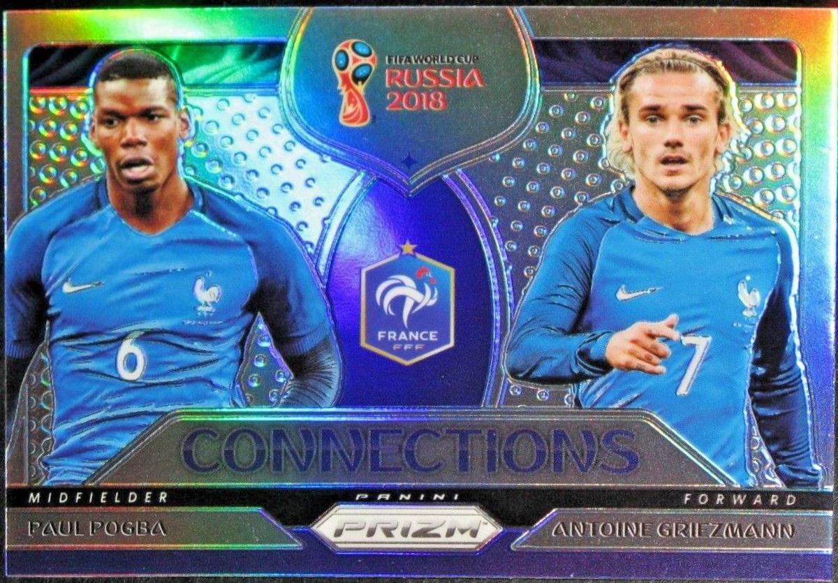 Paul Pogba, Antoine Griezmann [Silver Prizm] #C-7