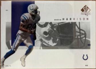 Marvin Harrison #41 Football Cards 2001 SP Authentic