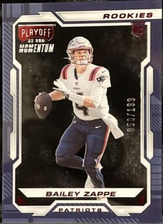 Bailey Zappe [Red] #PMR-26