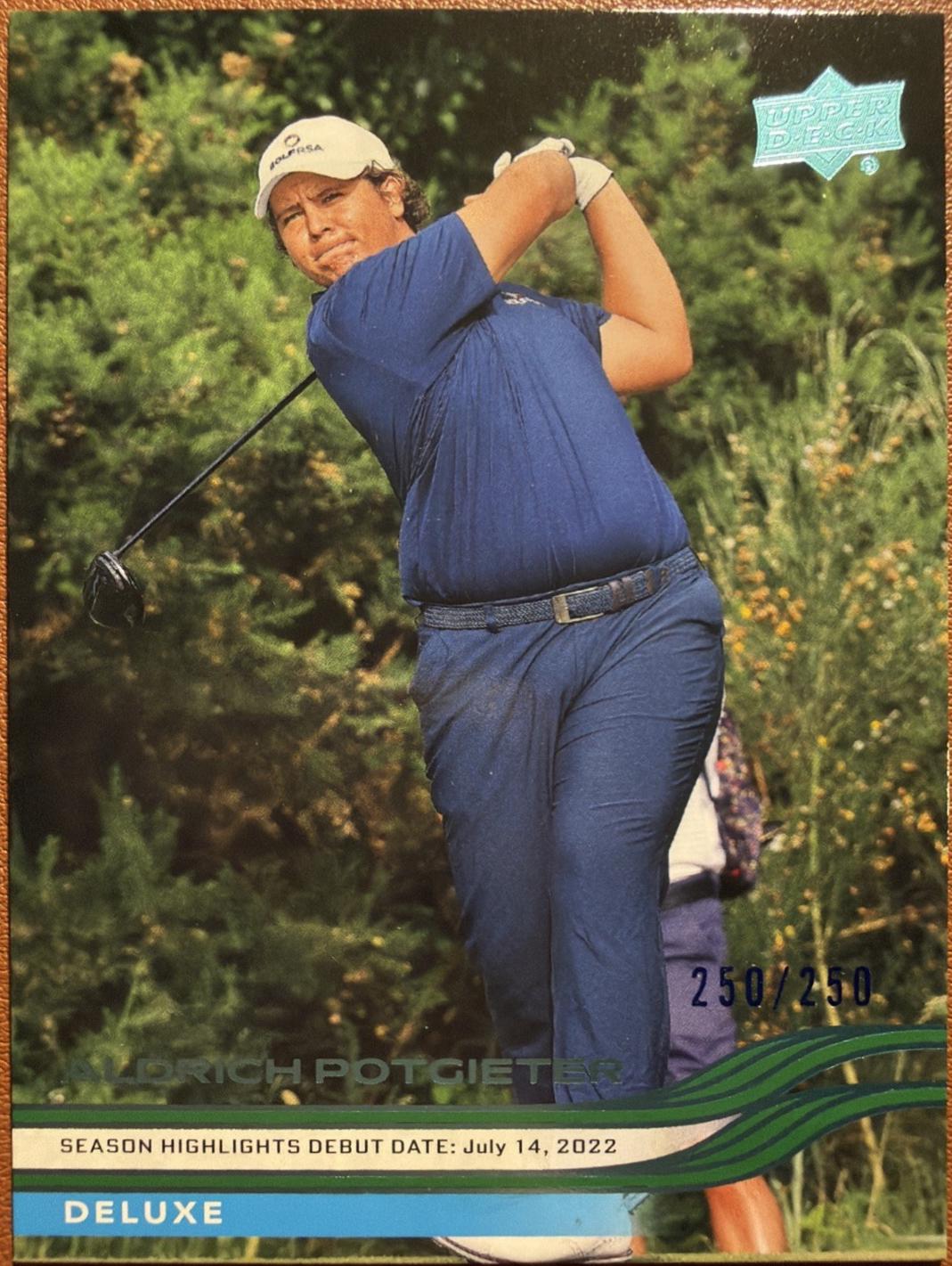 Aldrich Potgieter #85 2026 Upper Deck Golf