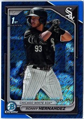 Ronny Hernandez [Shimmer Blue] #BCP-92