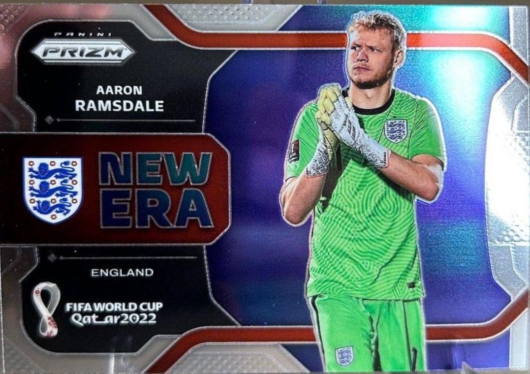 Aaron Ramsdale #38 2022 Panini Prizm World Cup New Era Soccer