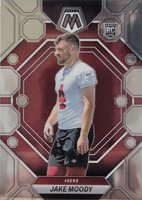 Jake Moody #326 Football Cards 2023 Panini Mosaic
