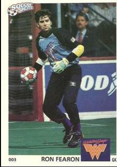 Ron Fearon #3 Soccer Cards 1991 Soccer Shots MSL