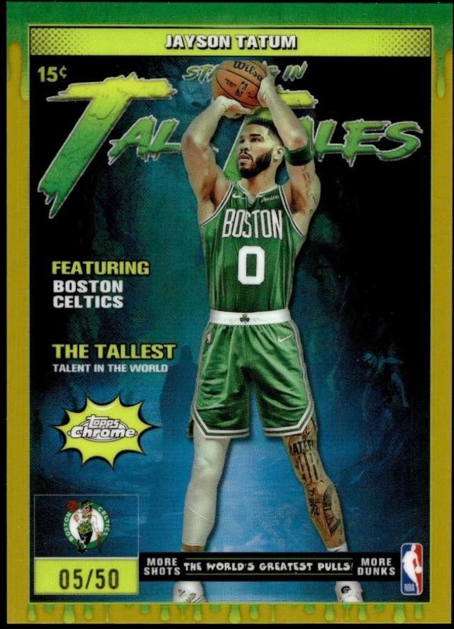 Jayson Tatum [Refractor Gold] #TT-9
