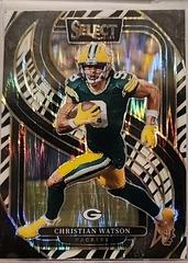 Christian Watson [Zebra Prizm] #138 Prices | 2024 Panini Select