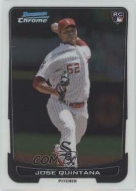 Jose Quintana #6 Baseball Cards 2012 Bowman Chrome Draft