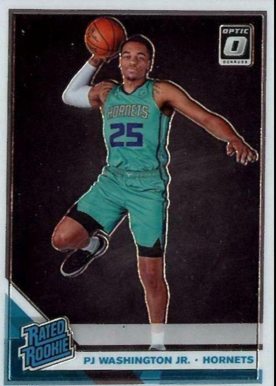 PJ Washington Jr. #152 Basketball Cards 2019 Panini Donruss Optic