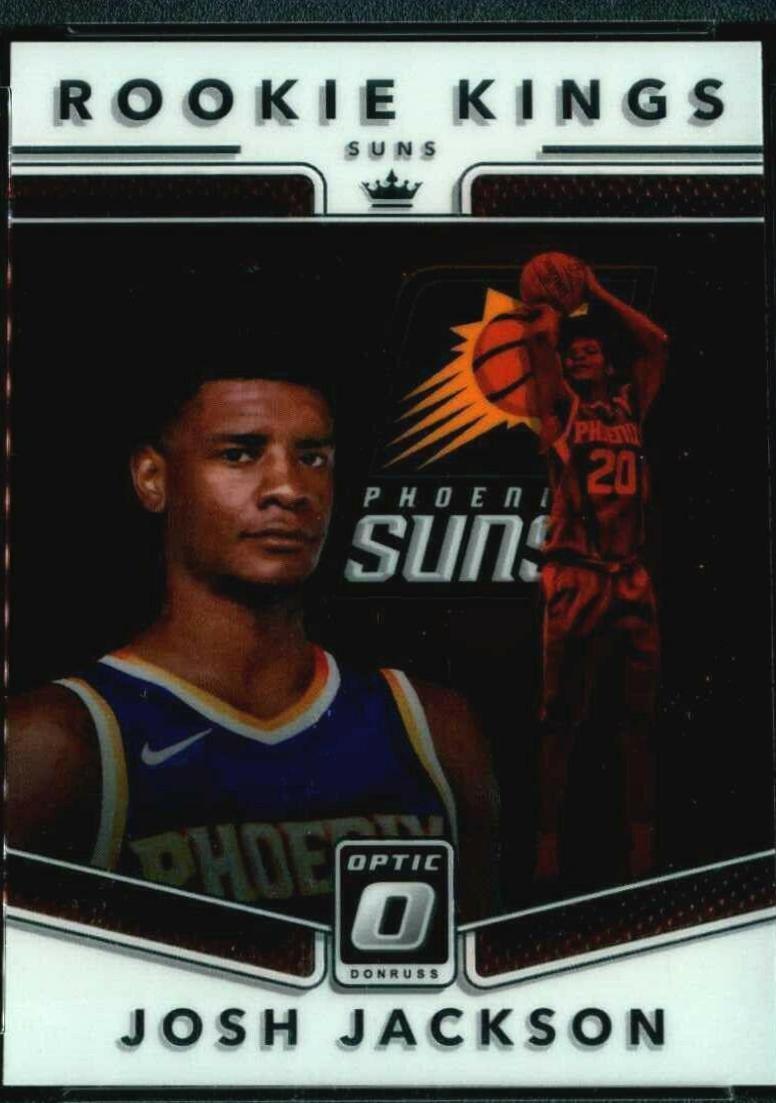 Josh Jackson #4 Basketball Cards 2017 Panini Donruss Optic Rookie Kings
