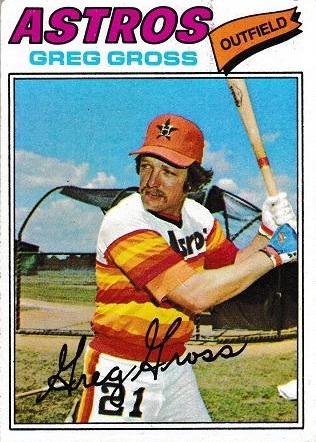 Greg Gross #614 Baseball Cards 1977 Topps