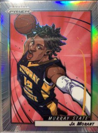 Ja Morant #MAN-JM Basketball Cards 2022 Panini Prizm Draft Picks Manga