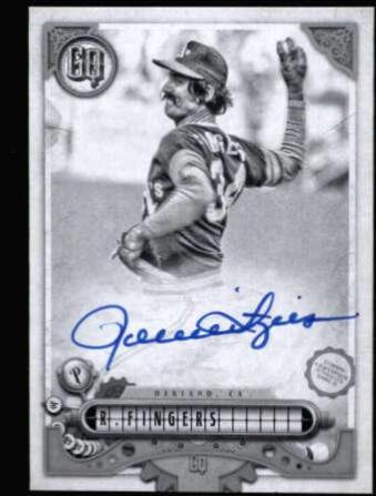 Rollie Fingers [Black & White] #GQA-GP