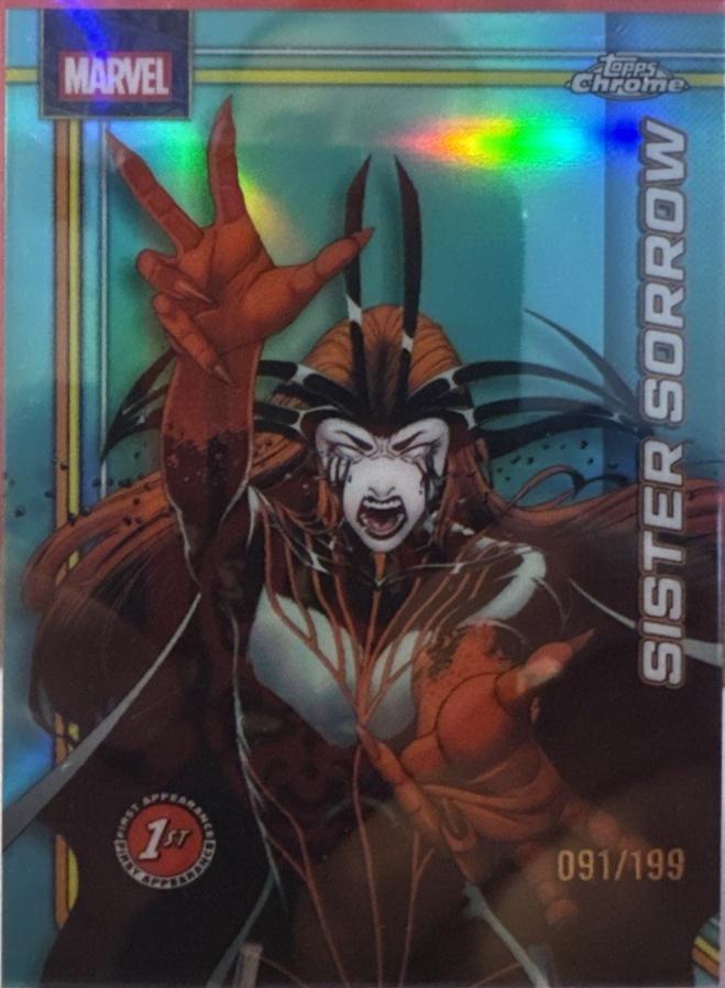 Sister Sorrow Aqua Refractor