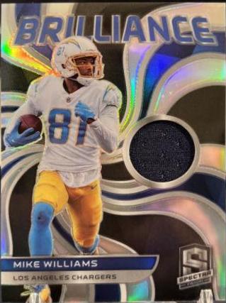 Mike Williams #BRL-MWI 2022 Panini Spectra Football Brilliance