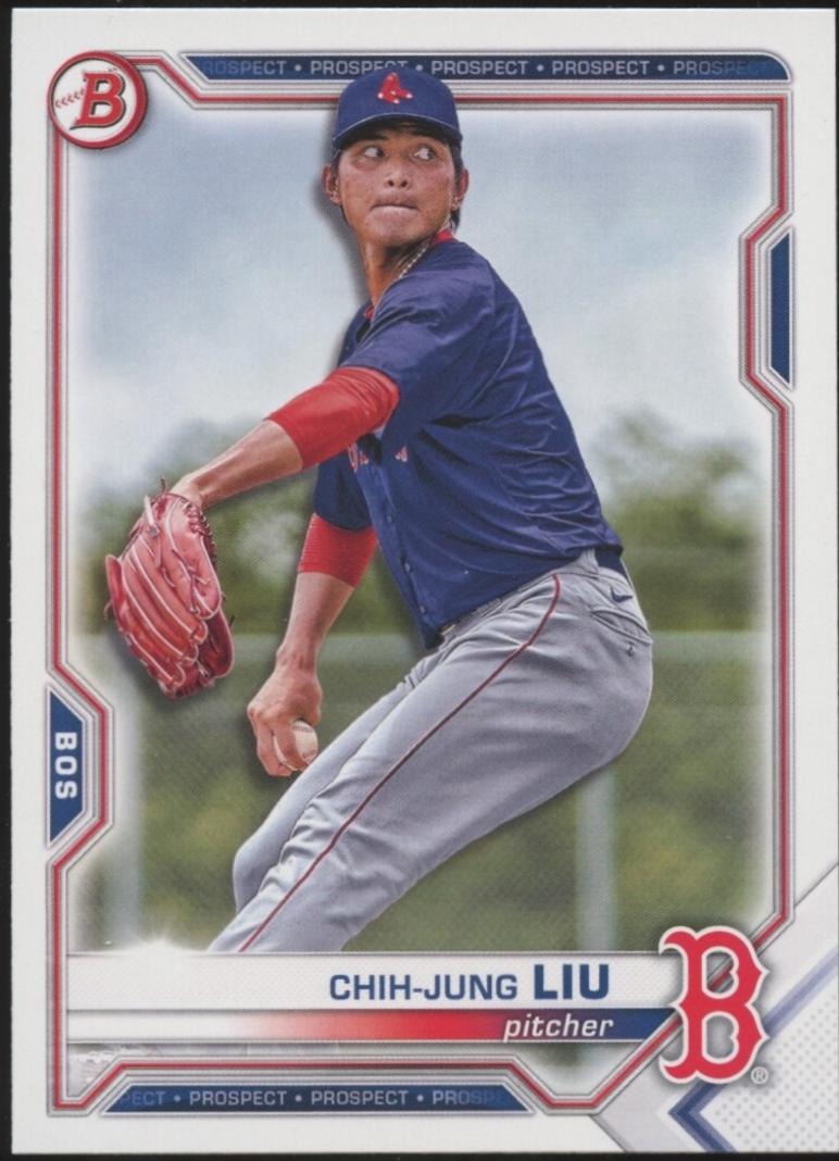 Chih-Jung Liu #BD-190 2021 Bowman Draft Baseball