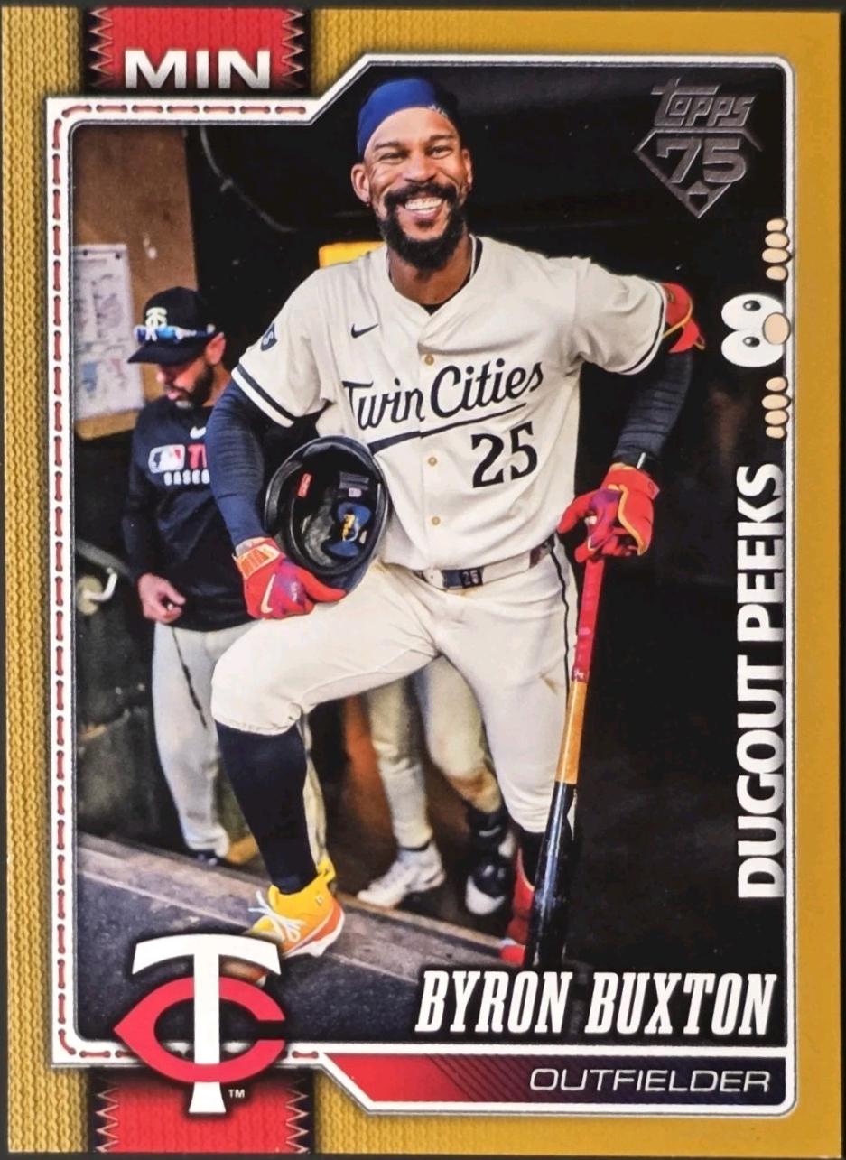 Byron Buxton [Gold Dugout Peeks] #255