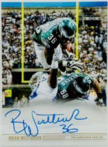 Brian Westbrook #FLS-BW Football Cards 2019 Panini Chronicles Field Level Signatures
