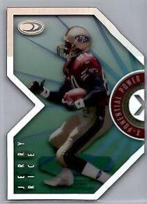 Jerry Rice #6A Football Cards 1999 Panini Donruss Preferred X Ponential Power