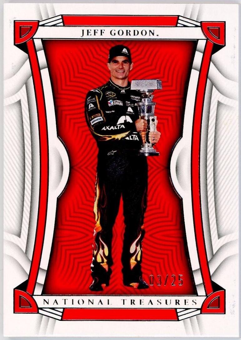 Jeff Gordon #3 Racing Cards 2023 Panini National Treasures NASCAR