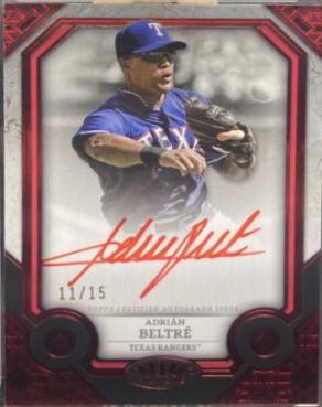 Adrian Beltre [Red Foil] #T1A-AB
