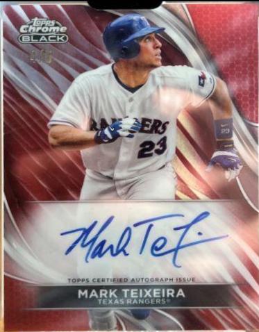 Mark Teixeira [Red Refractor] #CBA-MTE