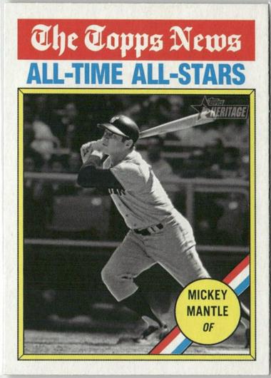 Mickey Mantle #349 Cover Art