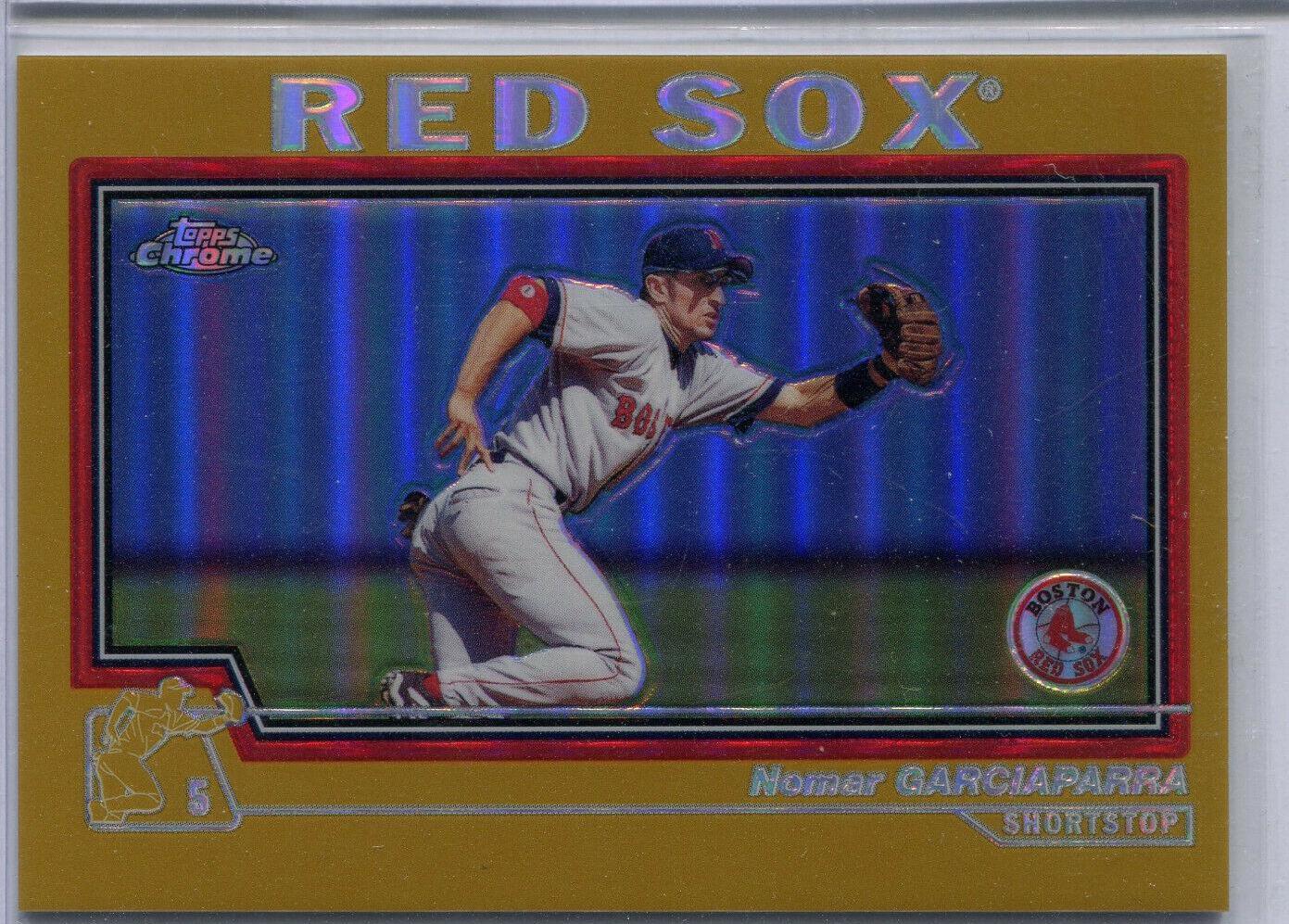 Nomar Garciaparra #200 2004 Topps Chrome Baseball