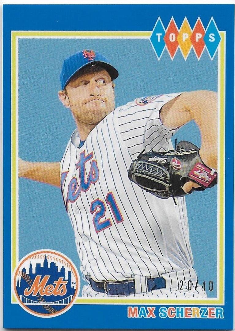Max Scherzer [Blue] #44