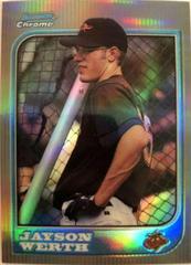 Jayson Werth [Refractor] #293 Baseball Cards 1997 Bowman Chrome Prices