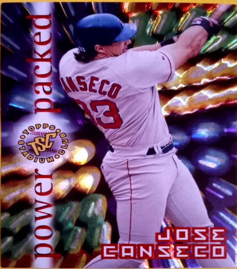 Jose Canseco #pp3 Baseball Cards 1996 Stadium Club Power Packed