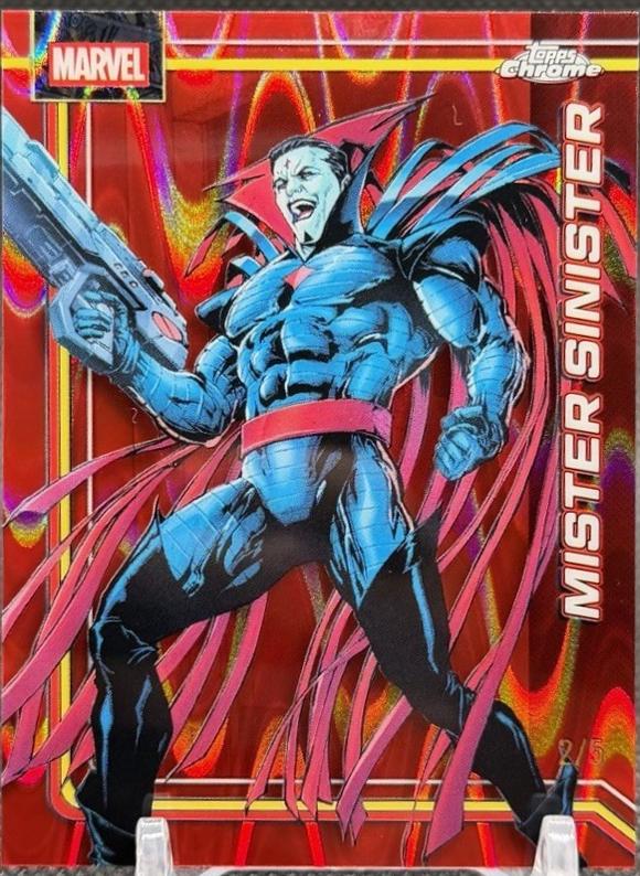 Mister Sinister Red Wave Refractor