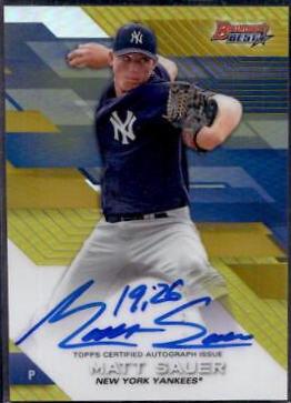 Matt Sauer [Gold Refractor] #B17-MS