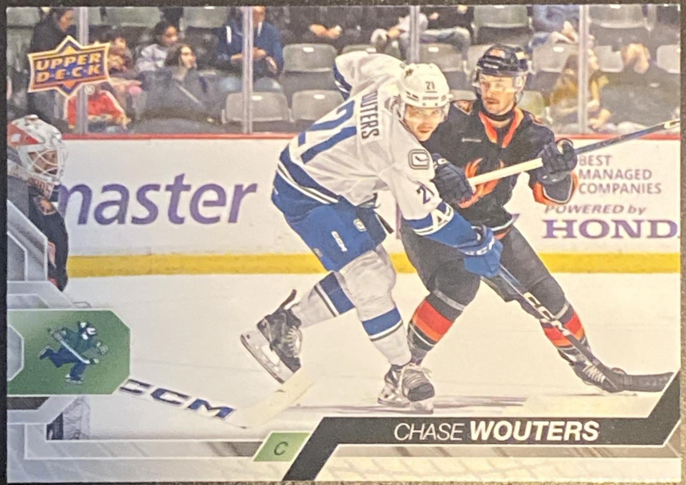 Chase Wouters #91 2024 Upper Deck Ahl Hockey