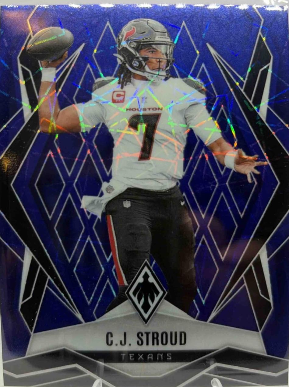 C.J. Stroud [Blue Lazer] #136