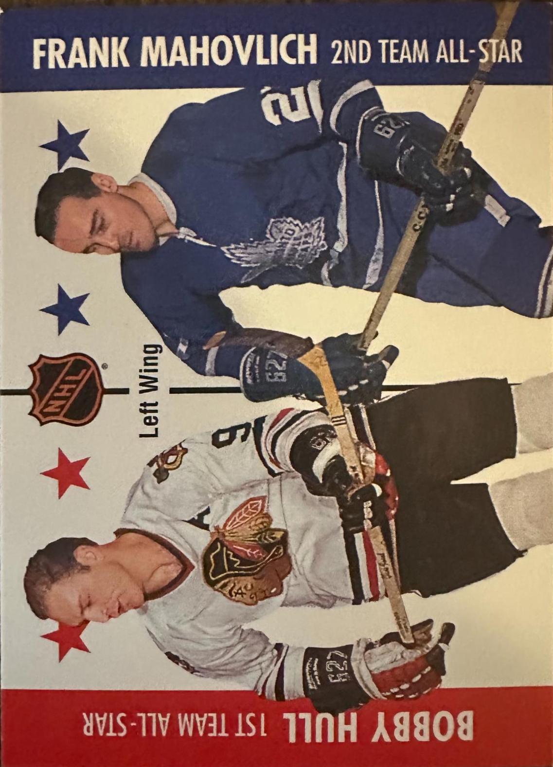 Hull & Mahovlich #124 Hockey Cards 1995 Parkhurst