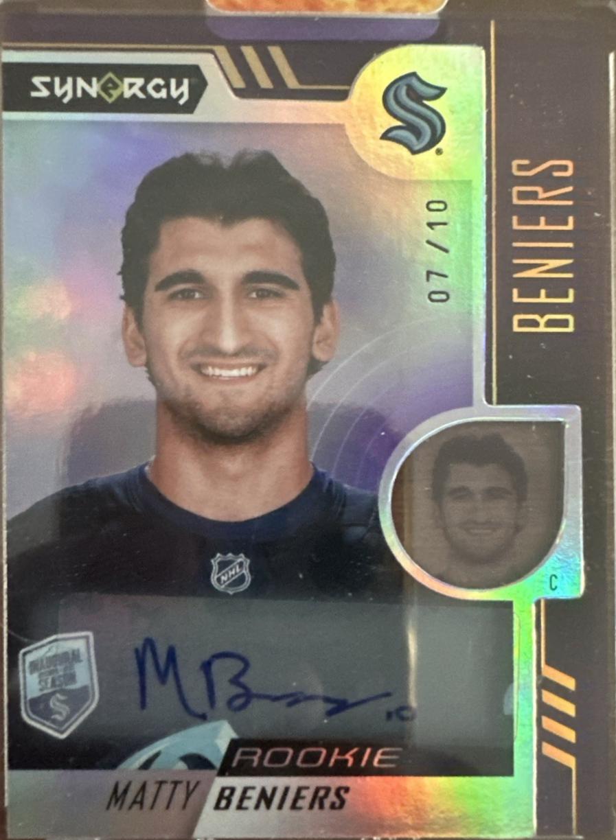 Matty Beniers [Purple Autograph] #RP-BE