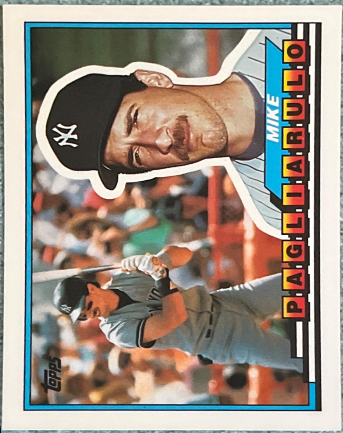 Mike Pagliarulo #28 Baseball Cards 1989 Topps Big