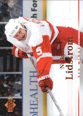 Nicklas Lidstrom #1 Hockey Cards 2007 Upper Deck