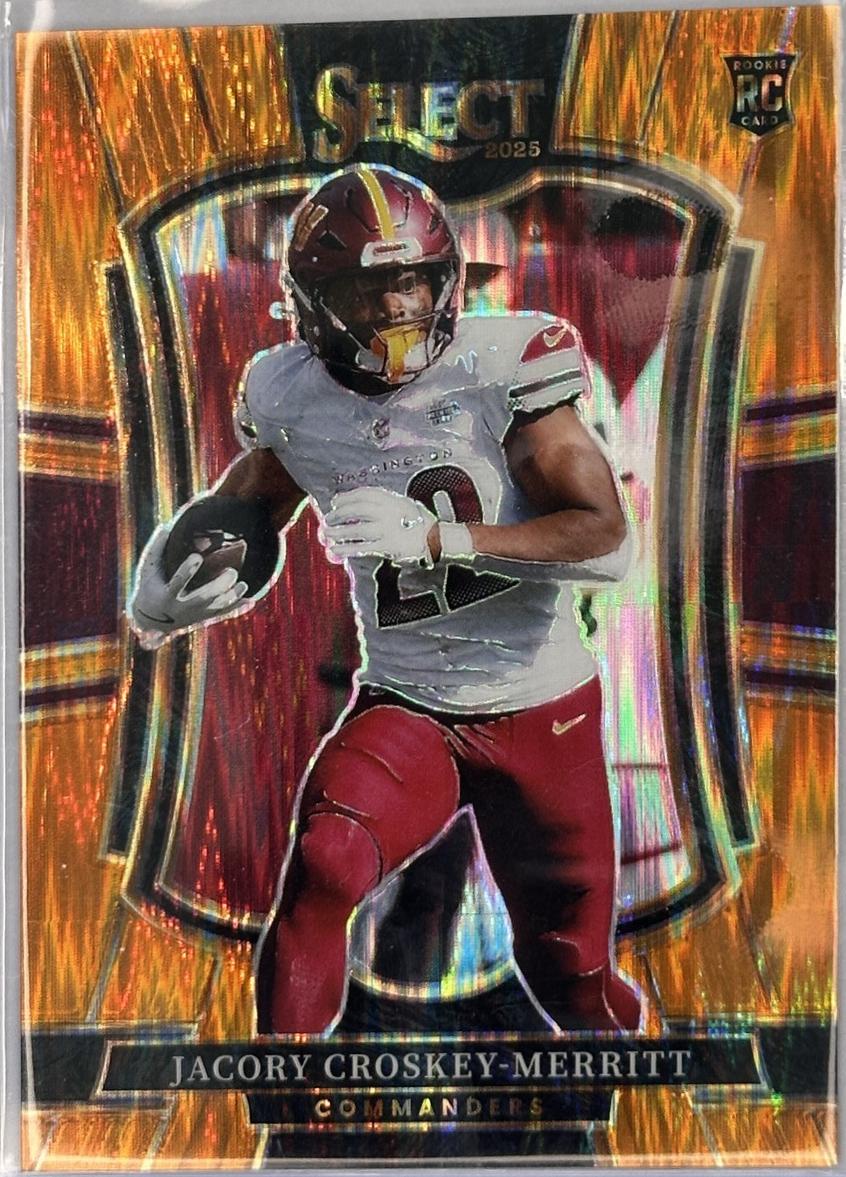 Jacory Croskey-Merritt [Neon Orange Pulsar Prizm] #399