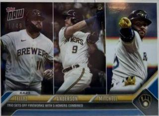 Rowdy Tellez, Brian Anderson, Garrett Mitchell