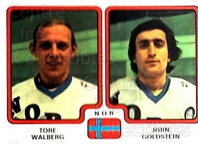 Jorn Goldstein, Tore Walberg #294 Hockey Cards 1979 Panini Stickers