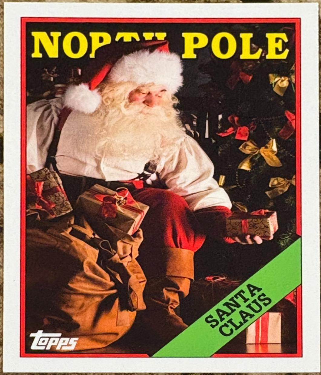 Santa Claus #TSA-88 Prices | 2025 Topps Holiday The Santa Archive