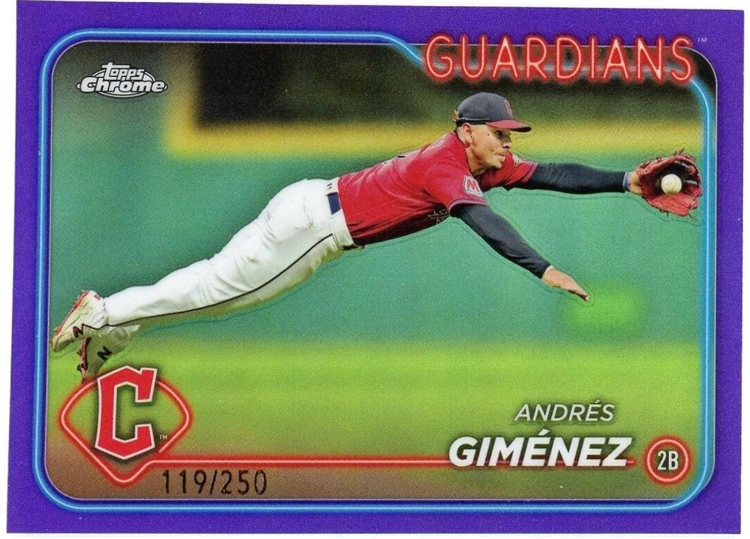 Andres Gimenez [Purple Refractor] #259