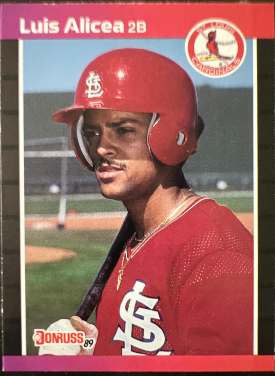 Luis Alicea #466 Baseball Cards 1989 Donruss