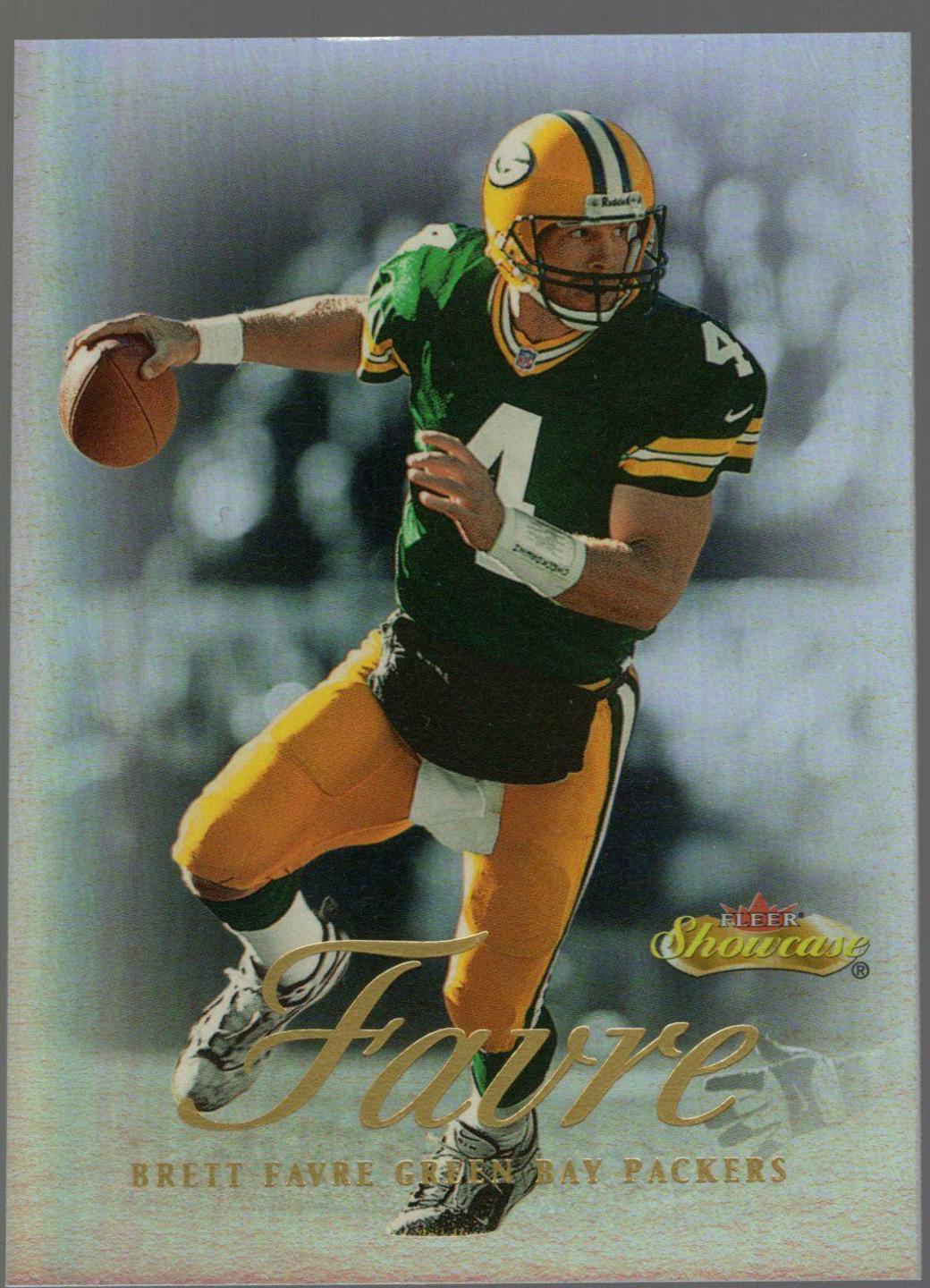Brett Favre #4 Football Cards 2000 Fleer Showcase