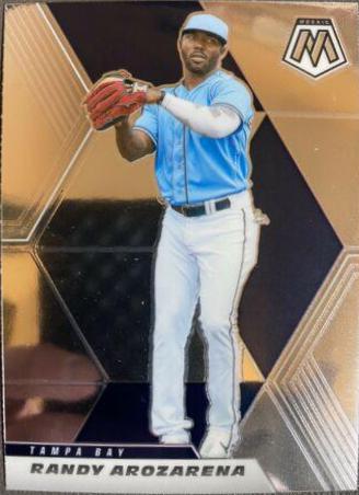 Randy Arozarena #25 Baseball Cards 2021 Panini Mosaic